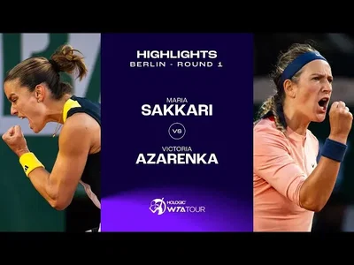 Les meilleurs moments du match Azarenka vs Sakkari au premier tour sur le gazon de Berlin.