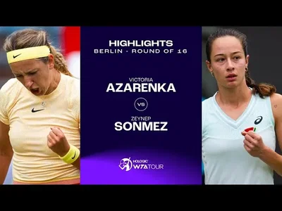 Les meilleurs moments du match Azarenka vs Sonmez au 2e tour sur le gazon de Berlin.