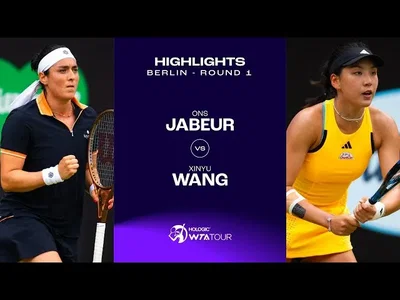 Les meilleurs moments du match Jabeur vs Wang dans le deuxième round sur le gazon de Berlin.