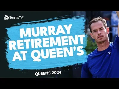 Andy Murray se retire en raison d'une blessure au dos contre Thompson au Queen's 2024