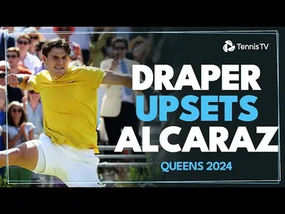 Carlos Alcaraz battu par Jack Draper à Queens !