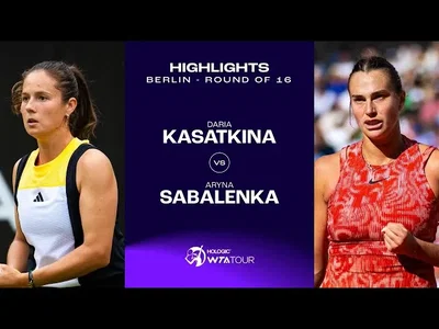 Les meilleurs moments du match Sabalenka - Kasatkina au 2e tour sur le gazon de Berlin.
