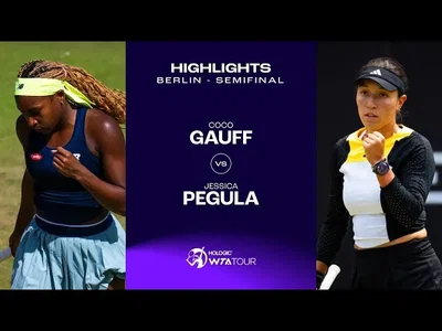 Les meilleurs moments de la demi-finale entre Gauff et Pegula sur la pelouse de Berlin.
