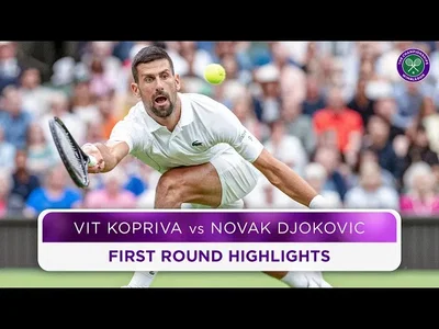 Les meilleurs moments de Djokovic vs Kopriva au 1er tour de Wimbledon 2024