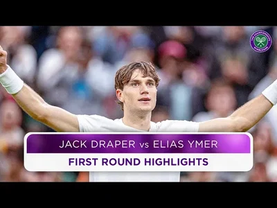 Les meilleurs moments de Draper vs Ymer dans le round 1 de Wimbledon 2024