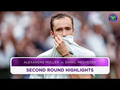 Les meilleurs moments de Medvedev vs Muller au 2e tour de Wimbledon 2024