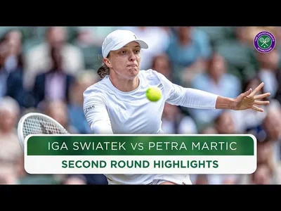 Les meilleurs moments de Swiatek vs Martic au 2ème tour de Wimbledon