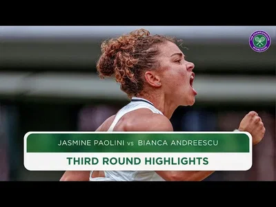Les meilleurs moments de Paolini vs Andreescu au 3ème tour de Wimbledon