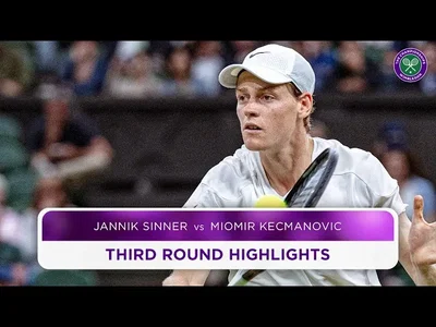 Les meilleurs moments de Sinner vs Kecmanovic au 3ème tour de Wimbledon