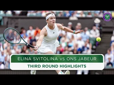 Les meilleurs moments de Svitolina vs Jabeur au 3ème tour de Wimbledon