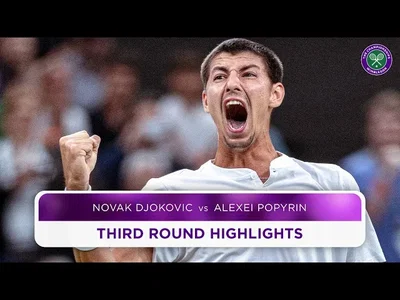 Les meilleurs moments de Djokovic vs Popyrin au 3ème tour de Wimbledon
