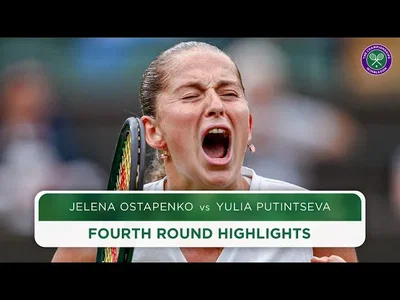 Les meilleurs moments de Ostapenko vs Putintseva au 4ème tour de Wimbledon 2024