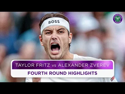 Les meilleurs moments de Fritz vs Zverev au 4e tour de Wimbledon 2024