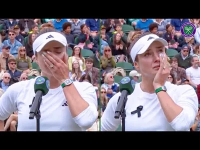 Elina Svitolina s'exprime avec émotion sur l'Ukraine | Interview sur le court du quatrième tour | Wimbledon 2024
