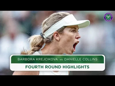 Les meilleurs moments de Krejcikova vs Collins au 4ème tour de Wimbledon 2024