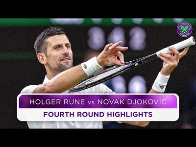 Les meilleurs moments de Djokovic vs Rune au 4ème tour de Wimbledon 2024