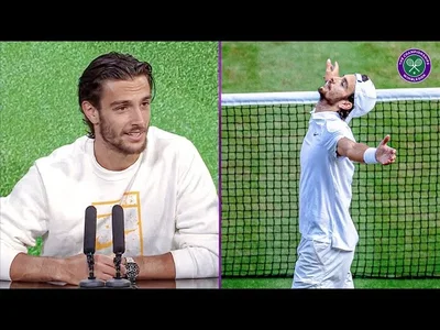 Lorenzo Musetti parle de sa première demi-finale en Grand Chelem où il affrontera Novak Djokovic | Conférence de presse des quarts de finale | Wimbledon 2024