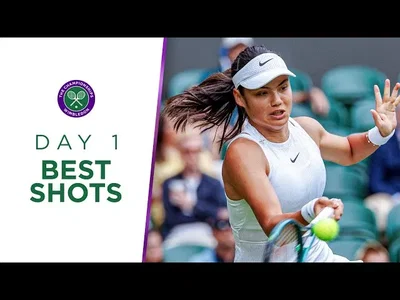 Raducanu, Gauff et la flamme italienne | Les meilleurs points de la première journée | Wimbledon 2024