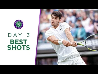 Alcaraz, Raducanu et une volée INCROYABLE | Les meilleurs points de la 3e journée | Wimbledon 2024