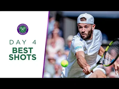 Djokovic, De Minaur, Fils, Hurkacz, Dimitrov et plus encore ! | Les meilleurs points de la 4e journée de Wimbledon 2024
