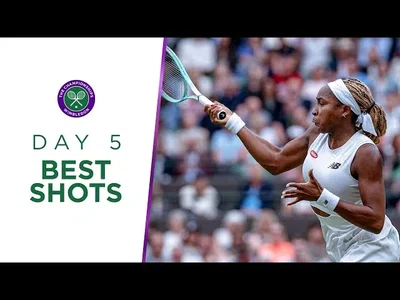 Gauff, Tiafoe, Alcaraz, Bublik, Paul et plus encore ! | Les meilleurs points de la 5e journée de Wimbledon 2024