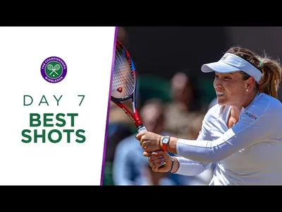 Alcaraz, Sinner, Vekic, Lulu Sun et Medvedev | Meilleurs points de la 7e journée | Wimbledon 2024