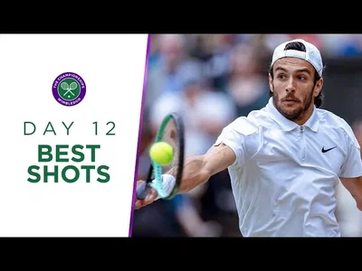 Alcaraz, Djokovic, Musetti, Medvedev et plus | Best Points | Jour 12 | Wimbledon 2024