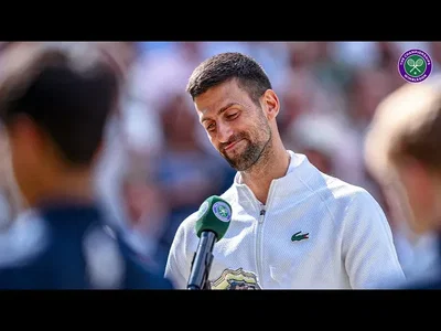 Djokovic rend hommage à Alcaraz qui jouait un tennis incroyable | Novak Djokovic | Interview sur le terrain | Wimbledon 2024