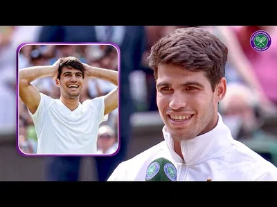 Carlos Alcaraz ne se considère pas encore comme un champion | Carlos Alcaraz | Interview sur le terrain | Wimbledon 2024
