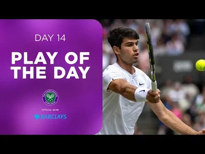 Point incroyable d'Alcaraz contre Djokovic ! | Point du jour à Wimbledon | Finale