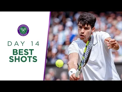 Alcaraz, Djokovic et le meilleur du dimanche des finales | Best Points | Jour 14 | Wimbledon 2024
