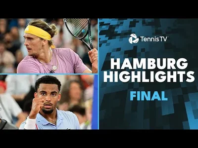 Les meilleurs moments de la finale entre Fils et Zverev à Hambourg