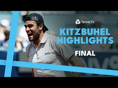 Les meilleurs moments de la finale entre Berrettini et Gaston à Kitzbuhel