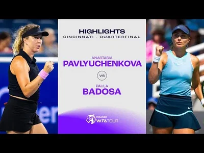 Les meilleurs moments de Badosa vs Pavlyuchenkova en quart de finale à Cincinnati.