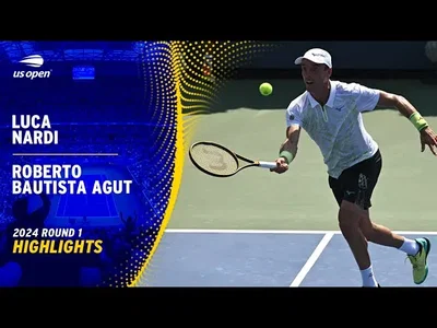 Les meilleurs moments du match Bautista Agut vs Nardi au 1er tour de l'US Open.