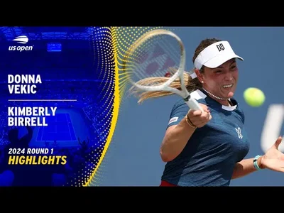 Les meilleurs moments de Vekic vs Birrell au 1er tour de l'US Open.