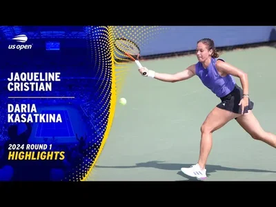 Les meilleurs moments de Kasatkina vs Cristian au 1er tour de l'US Open.