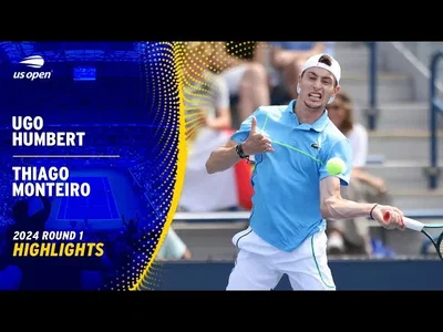 Les meilleurs moments du match Humbert vs Monteiro au 1er tour de l'US Open.