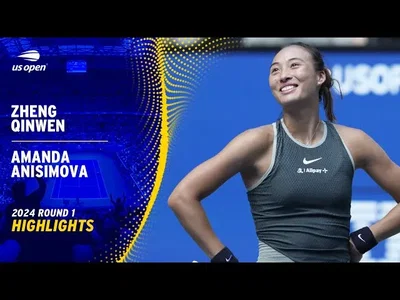 Les meilleurs moments du match Zheng vs Anisimova au 1er tour de l'US Open.