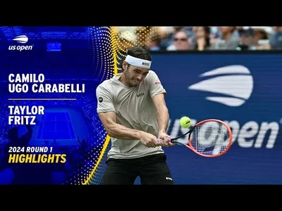 Les meilleurs moments de Fritz contre Ugo Carabelli au 1er tour de l'US Open.