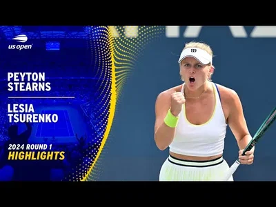 Les meilleurs moments de Stearns vs Tsurenko au 1er tour de l'US Open.