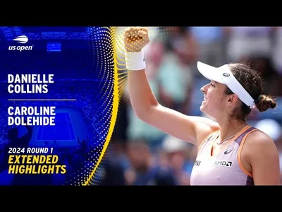 Extraits du match Dolehide contre Collins au 1er tour de l'US Open.