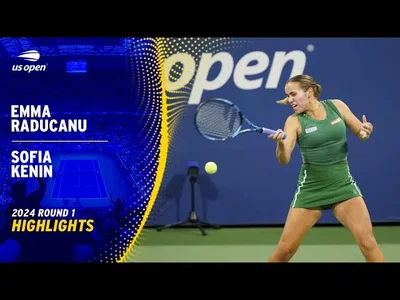 Les meilleurs moments de Kenin vs Raducanu au 1er tour de l'US Open.