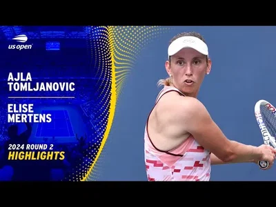 Les meilleurs moments de Mertens vs Tomljanovic au 2ème tour de l'US Open.