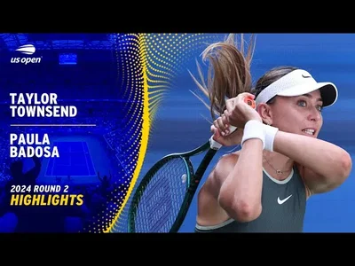 Les meilleurs moments de Badosa contre Townsend au 2e tour de l'US Open.