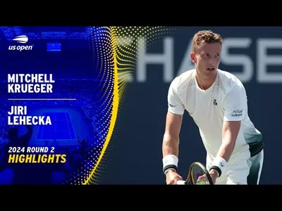 Les meilleurs moments du match Lehecka vs Krueger au 2ème tour de l'US Open.
