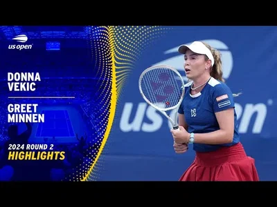 Les meilleurs moments de Vekic vs Minnen au 2ème tour de l'US Open.