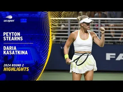 Les meilleurs moments de Stearns vs Kasatkina au 2ème tour de l'US Open.