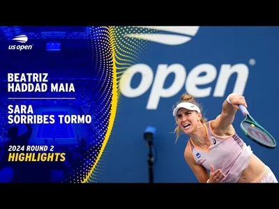 Les meilleurs moments du match Haddad Maia vs Sorribes Tormo au 2ème tour de l'US Open.