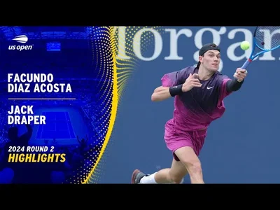 Les meilleurs moments de Draper contre Diaz Acosta au 2e tour de l'US Open.